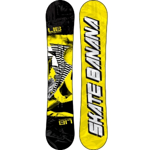 Сноуборд   LIB Technologies Skate Banana BTX Yellow 13-14